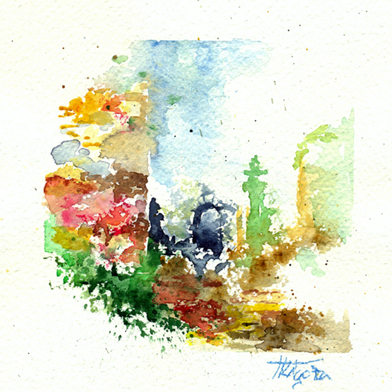 Kortárs Víz festmények-akvarell - Tisza-Kalmár Ágota